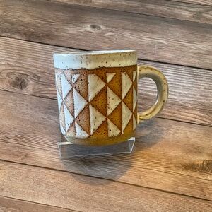 BKB Ceramics ~ Hand Thrown Geometric Mug